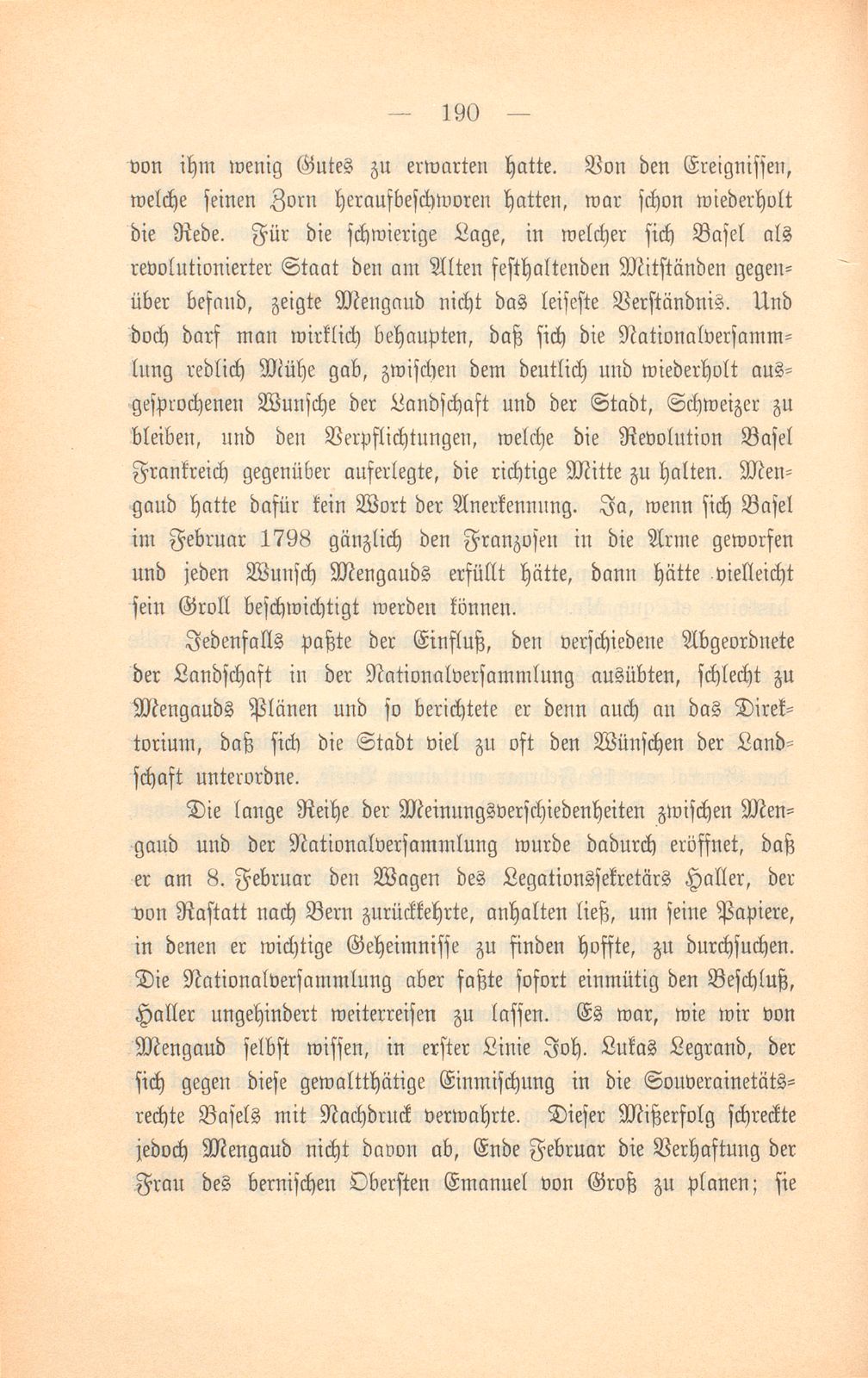 Mengaud und die Revolutionierung der Schweiz – Seite 55