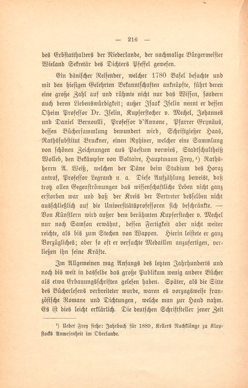 Einiges aus dem Leben zu Basel während des achtzehnten Jahrhunderts – Seite 47