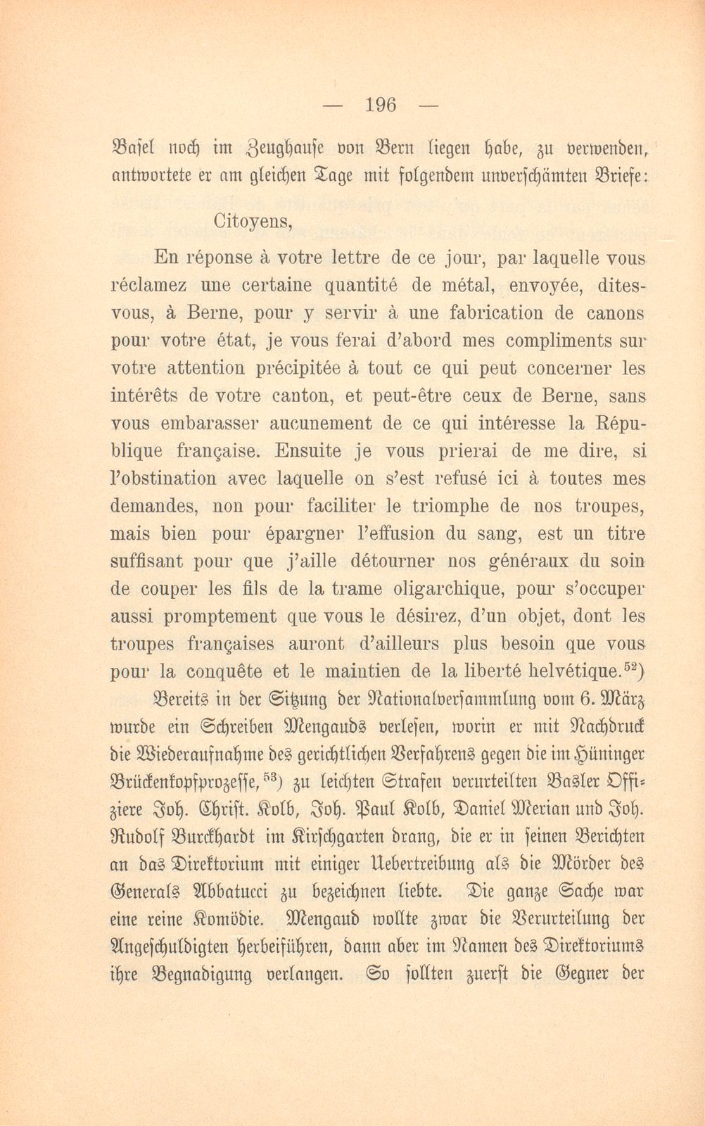 Mengaud und die Revolutionierung der Schweiz – Seite 61