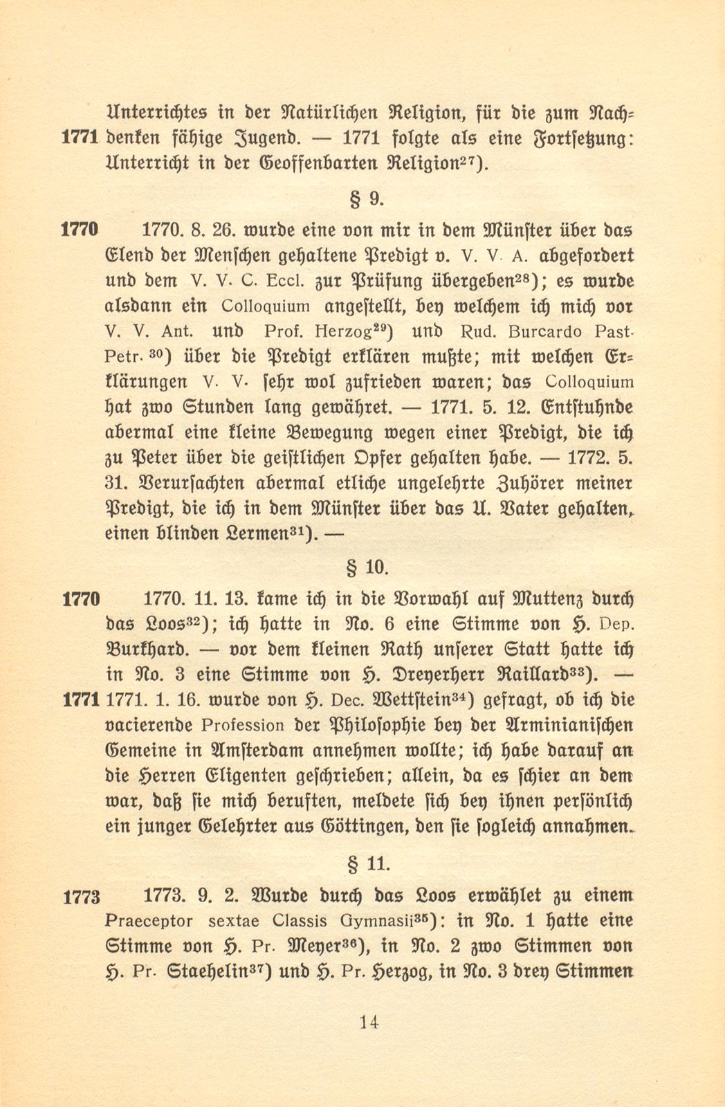 Aus den Papieren eines Pietisten und Aufklärers. [Joh. Frey] – Seite 14