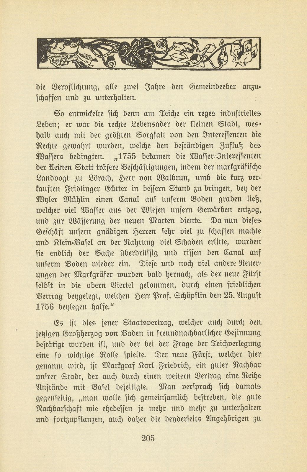 Eine Kleinbasler Chronik des 18. Jahrhunderts [Wilhelm Linder] – Seite 13