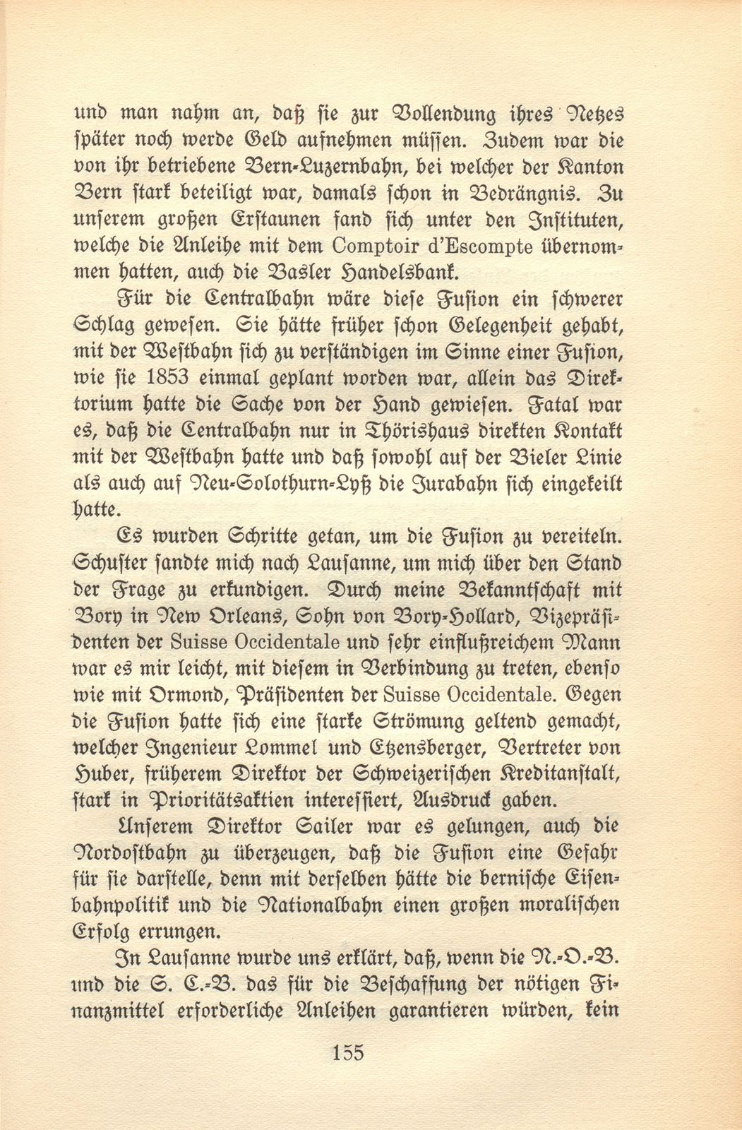 Von den Schweizer Bahnen und Banken in der kritischen Zeit der 1870er und der 1880er Jahre – Seite 11