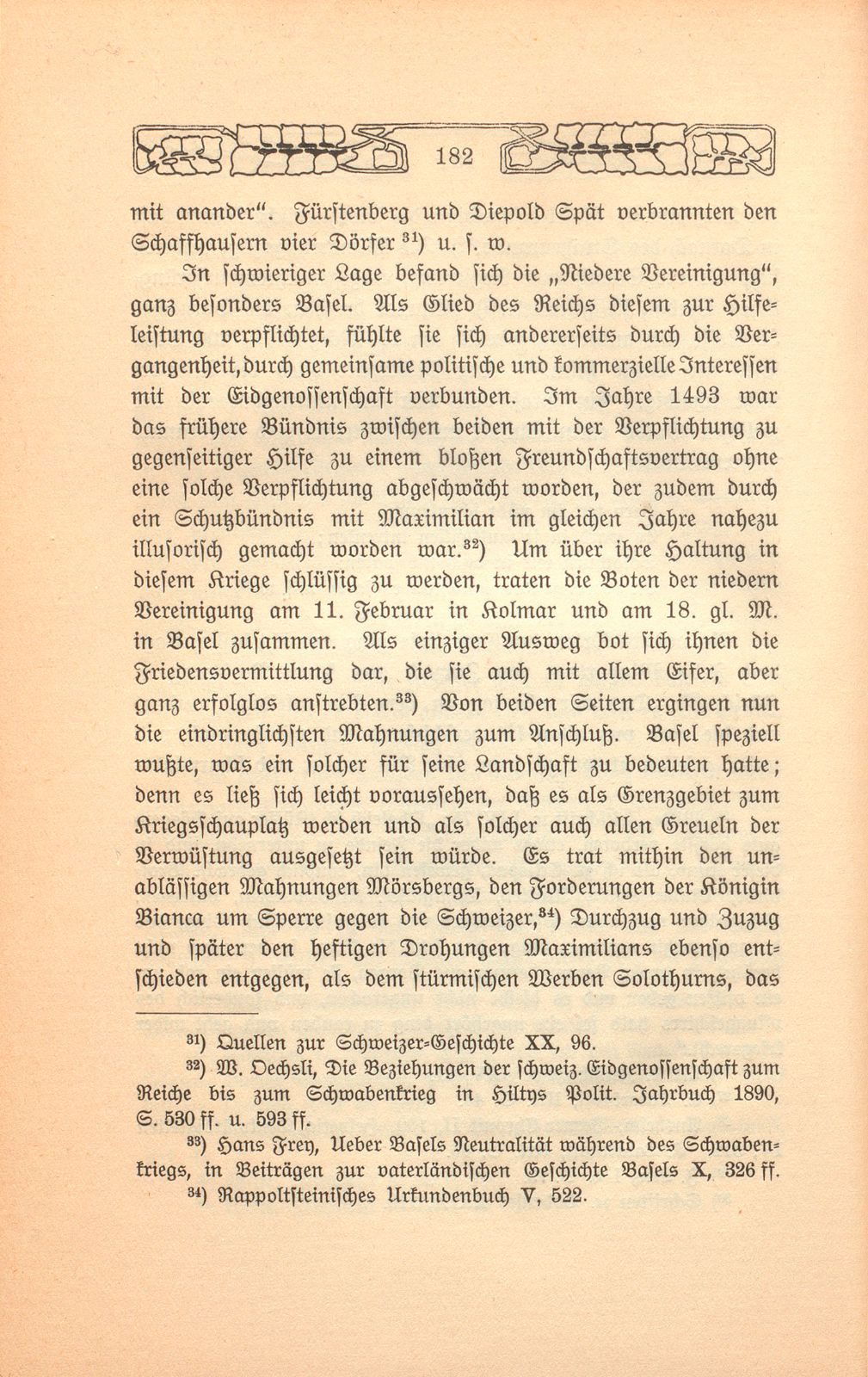 Das Gefecht auf dem Bruderholz. 22. März 1499 – Seite 9