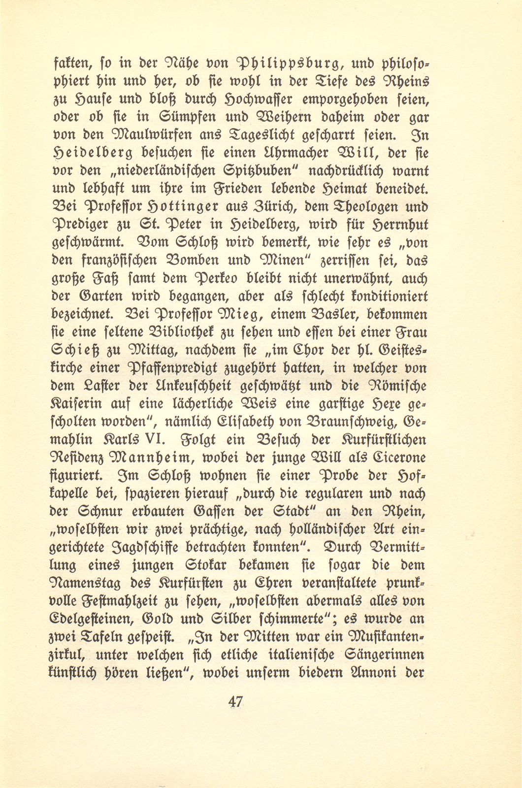 Aus den Wanderjahren des Hieronymus Annoni (1697-1770) – Seite 4