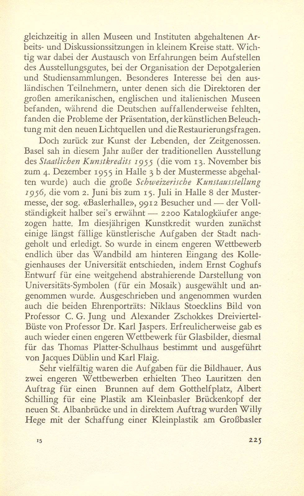 Das künstlerische Leben in Basel – Seite 20