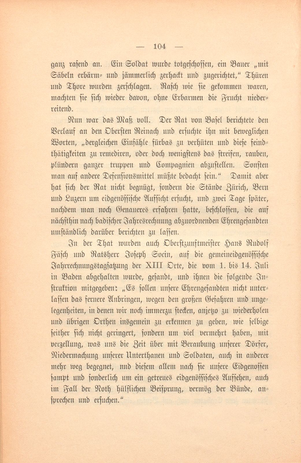 Biel-Benken im dreissigjährigen Kriege – Seite 32