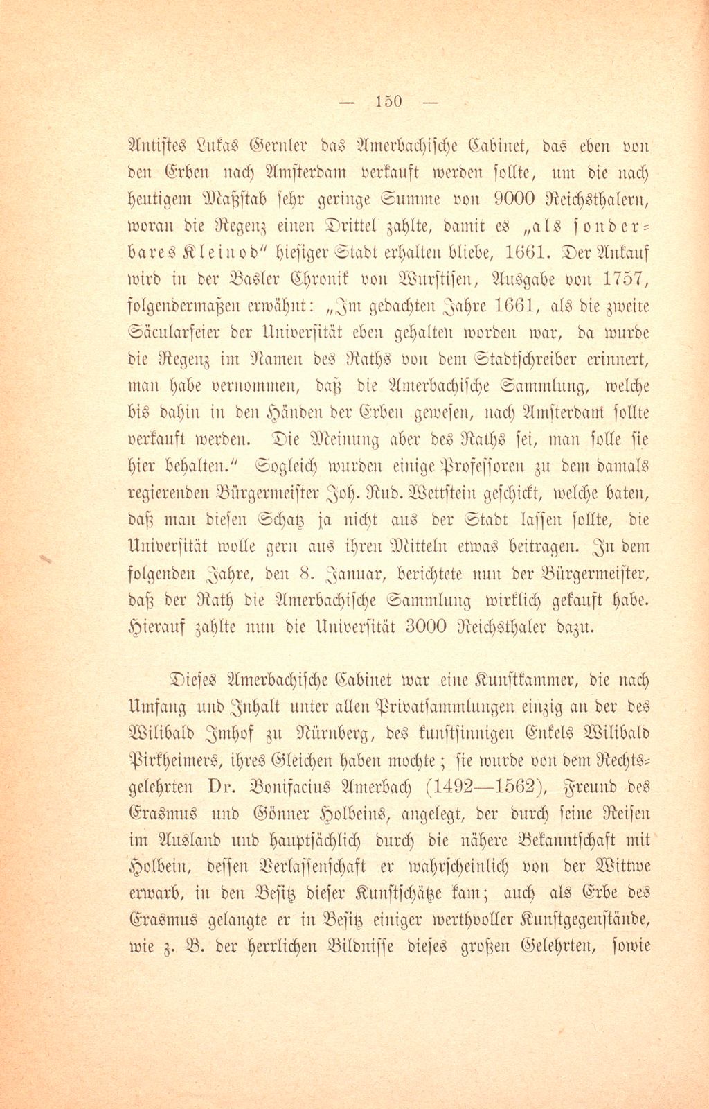 Geschichte der öffentlichen Kunstsammlung zu Basel – Seite 4