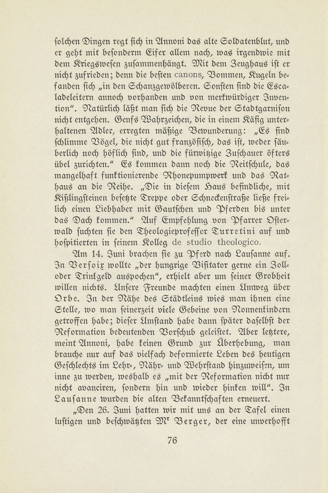 Aus den Wanderjahren des Hieronymus Annoni (1697-1770) – Seite 12