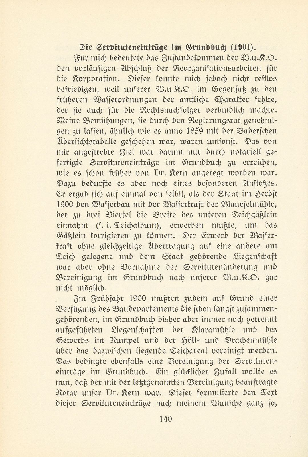 Memoiren des letzten Wassermeisters der Kleinbasler Teichkorporation – Seite 30