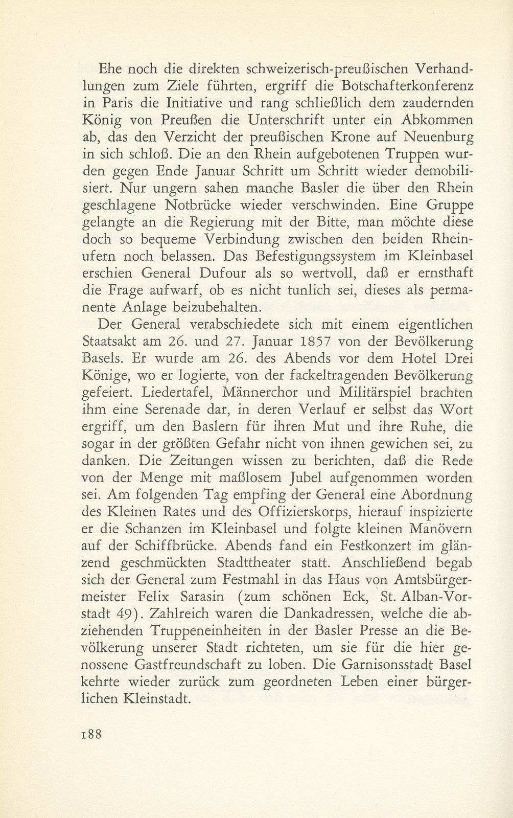 Der Neuenburger Handel (1856/57) und der Savoyerkonflikt (1860) in baslerischer Sicht – Seite 32