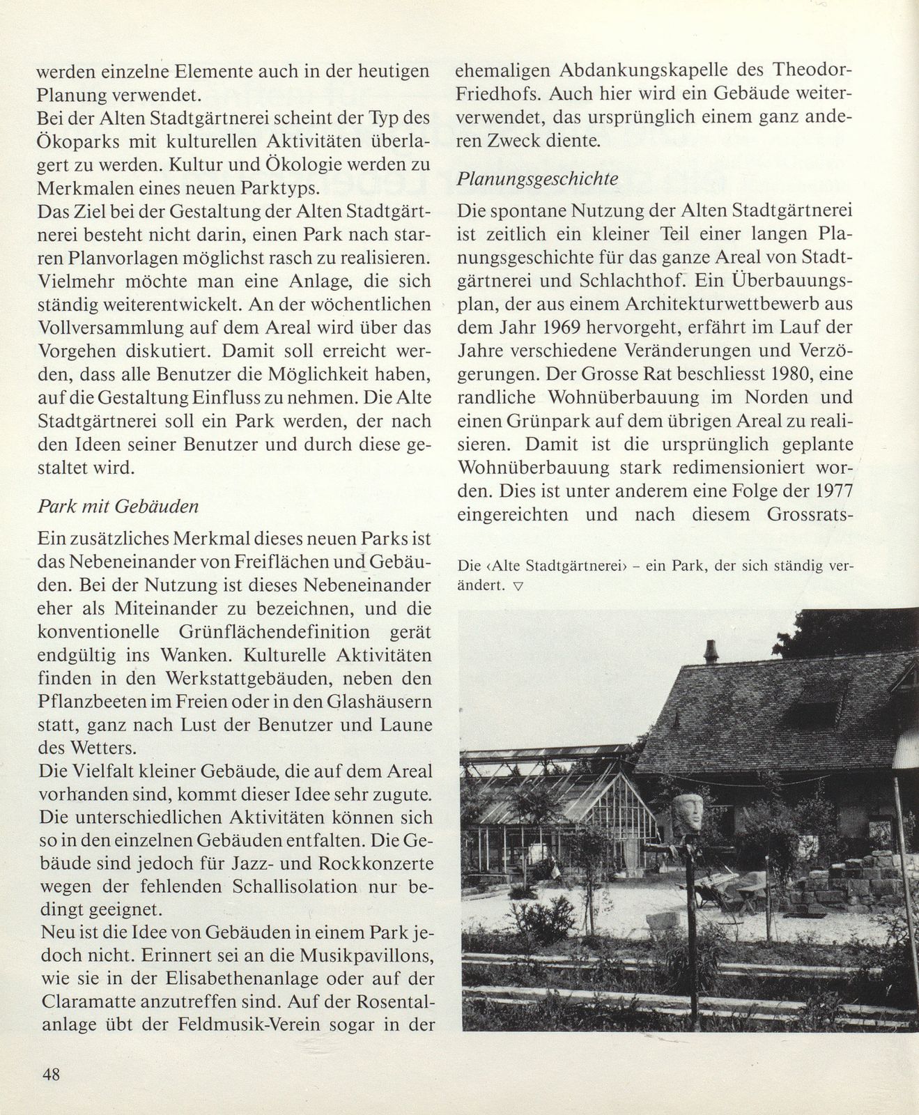 Die Alte Stadtgärtnerei – ein städtischer Lebensraum? – Seite 2