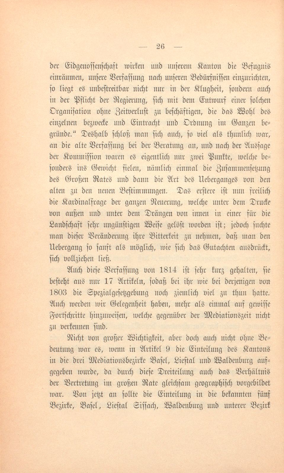 Zwei Basler Verfassungen aus dem Anfang unseres Jahrhunderts – Seite 26