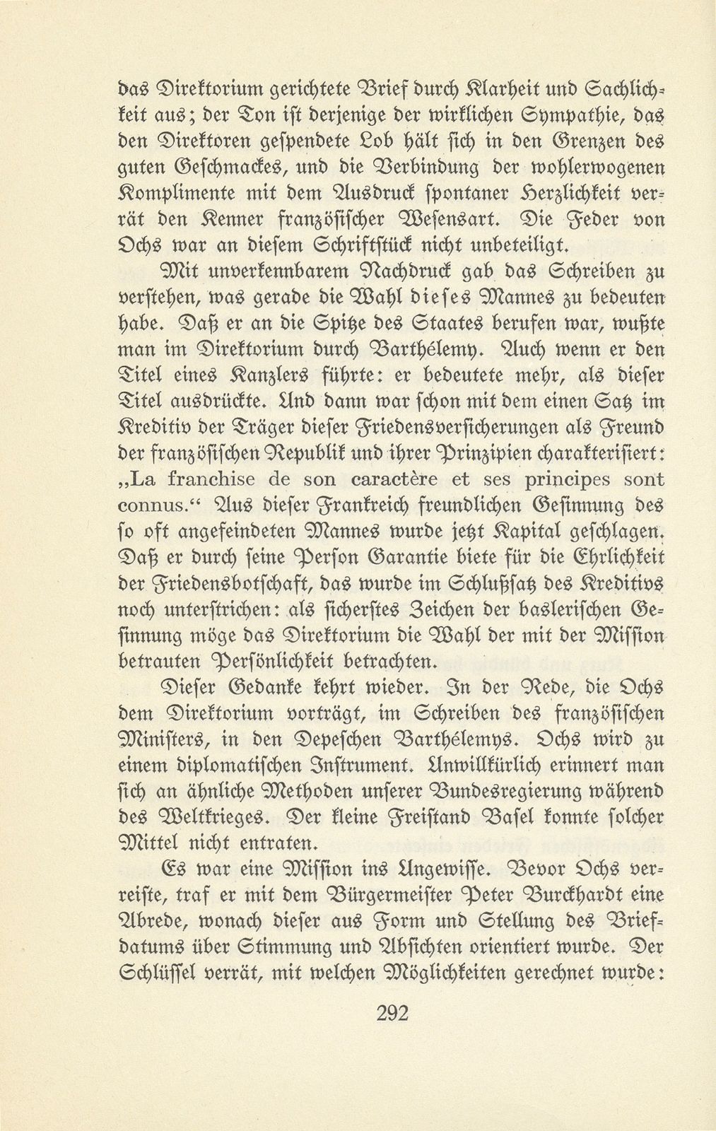 Die Basler Friedensbotschaft an das französische Direktorium 1796 – Seite 23