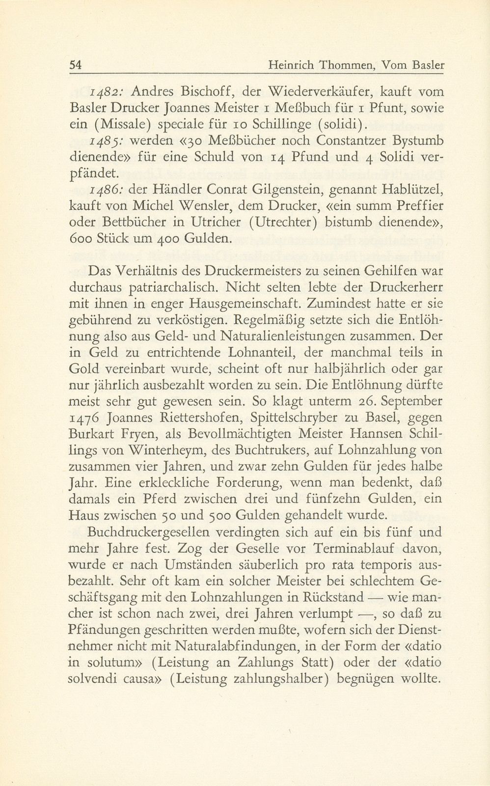 Vom Basler Buchdruck des 15. Jahrhunderts – Seite 25