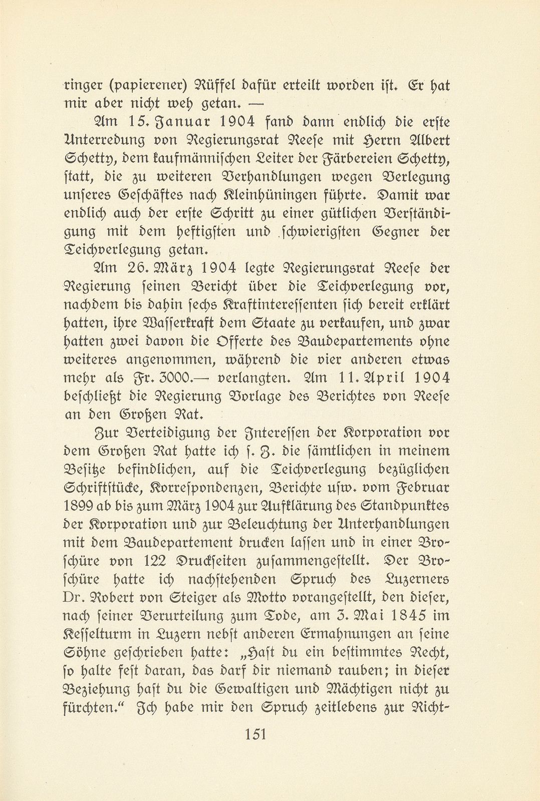 Memoiren des letzten Wassermeisters der Kleinbasler Teichkorporation – Seite 43