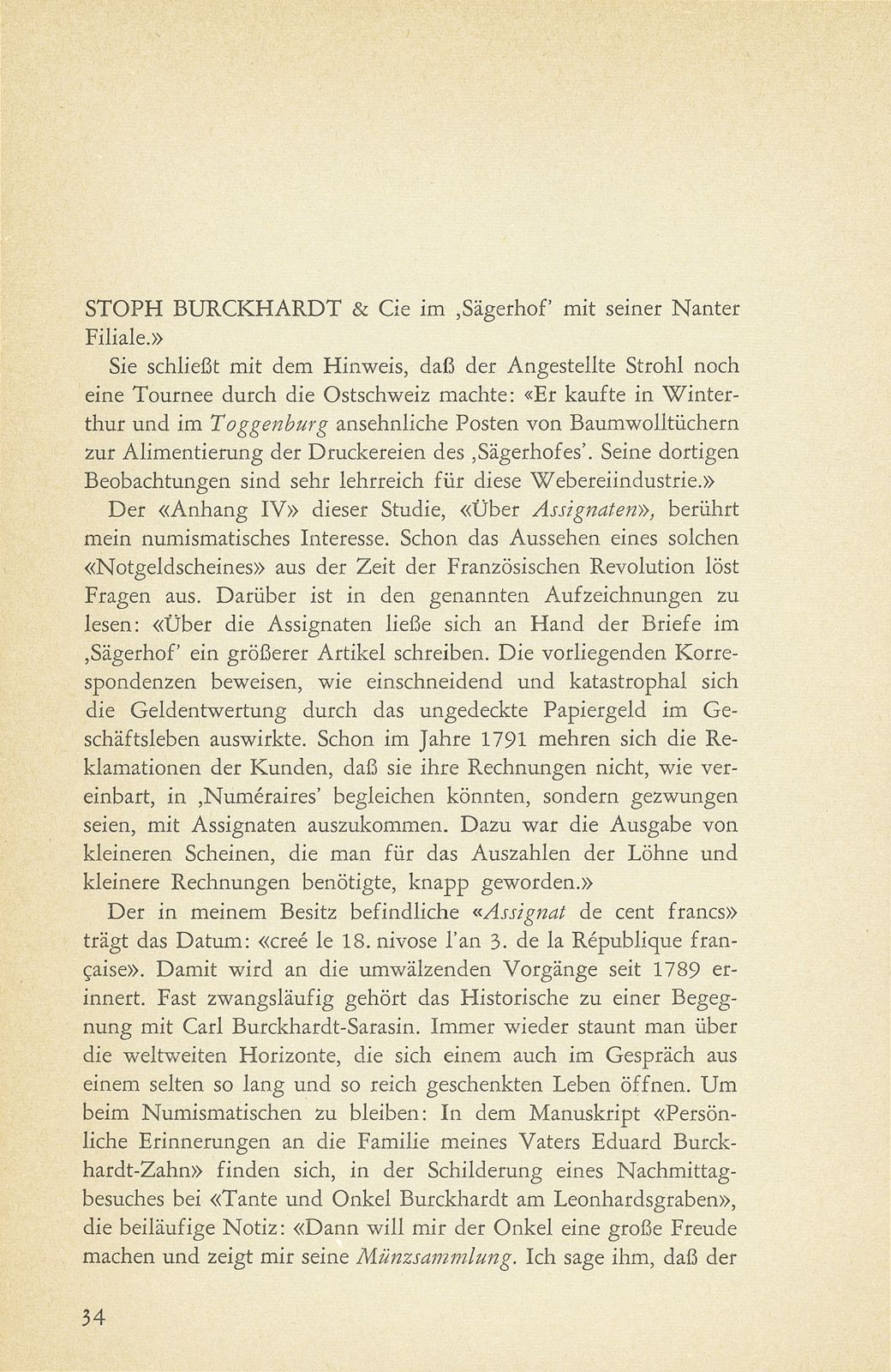 In memoriam Dr. h.c. Carl Burckhardt-Sarasin (1873-1971) – Seite 7