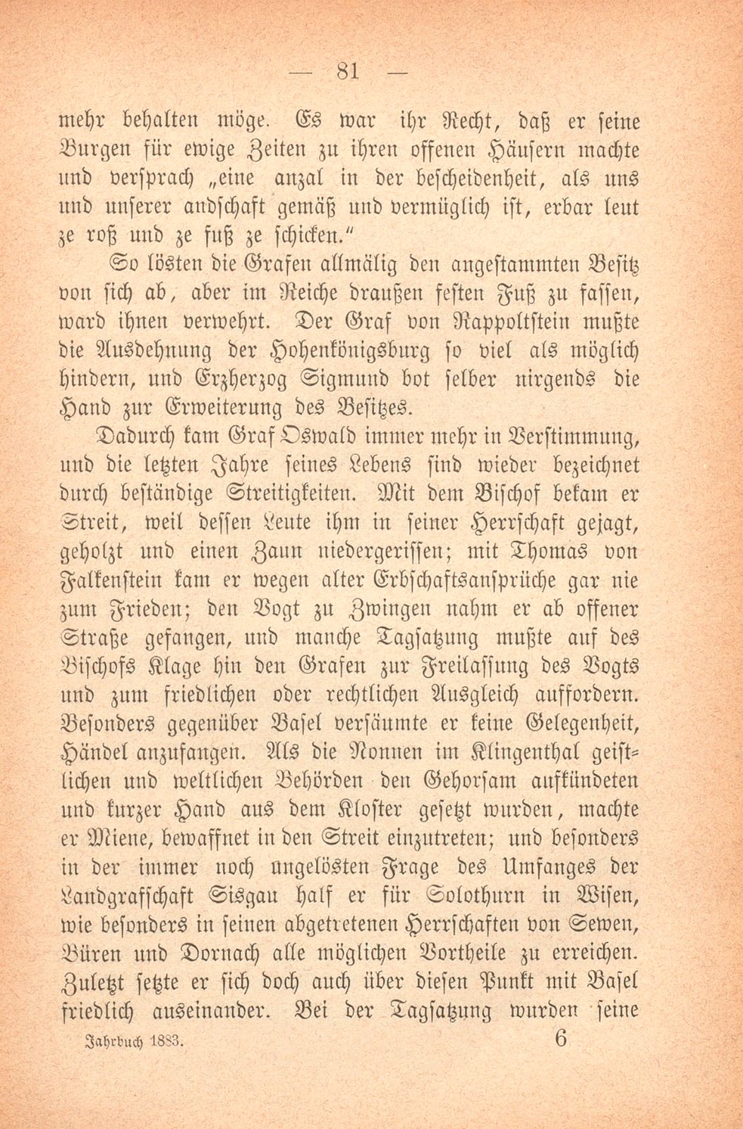 Graf Oswald von Thierstein und der Ausgang seines Geschlechts – Seite 34