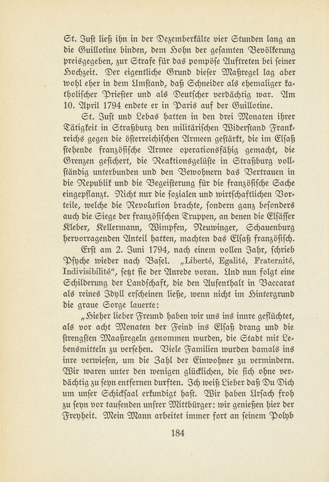 Erlebnisse der Strassburger Gelehrtenfamilie Schweighäuser während der französischen Revolution – Seite 38