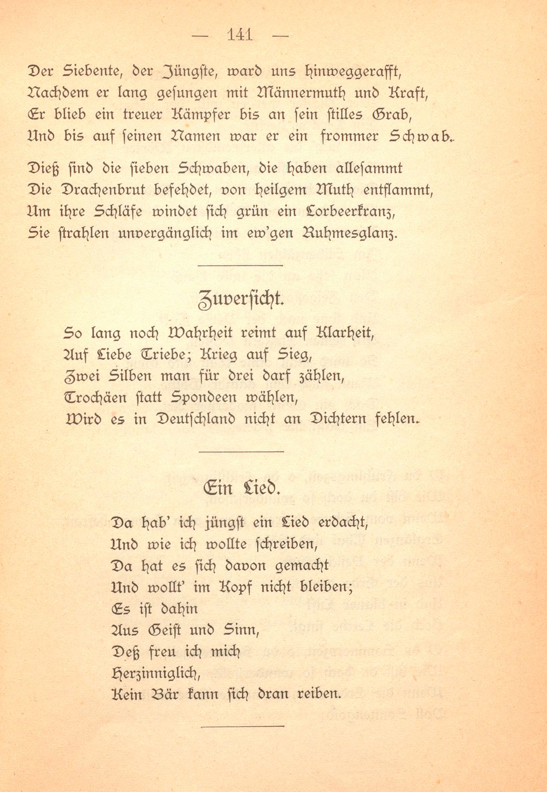 Lieder aus dem Nachlasse von Albert Brenner (1835-1861) – Seite 7