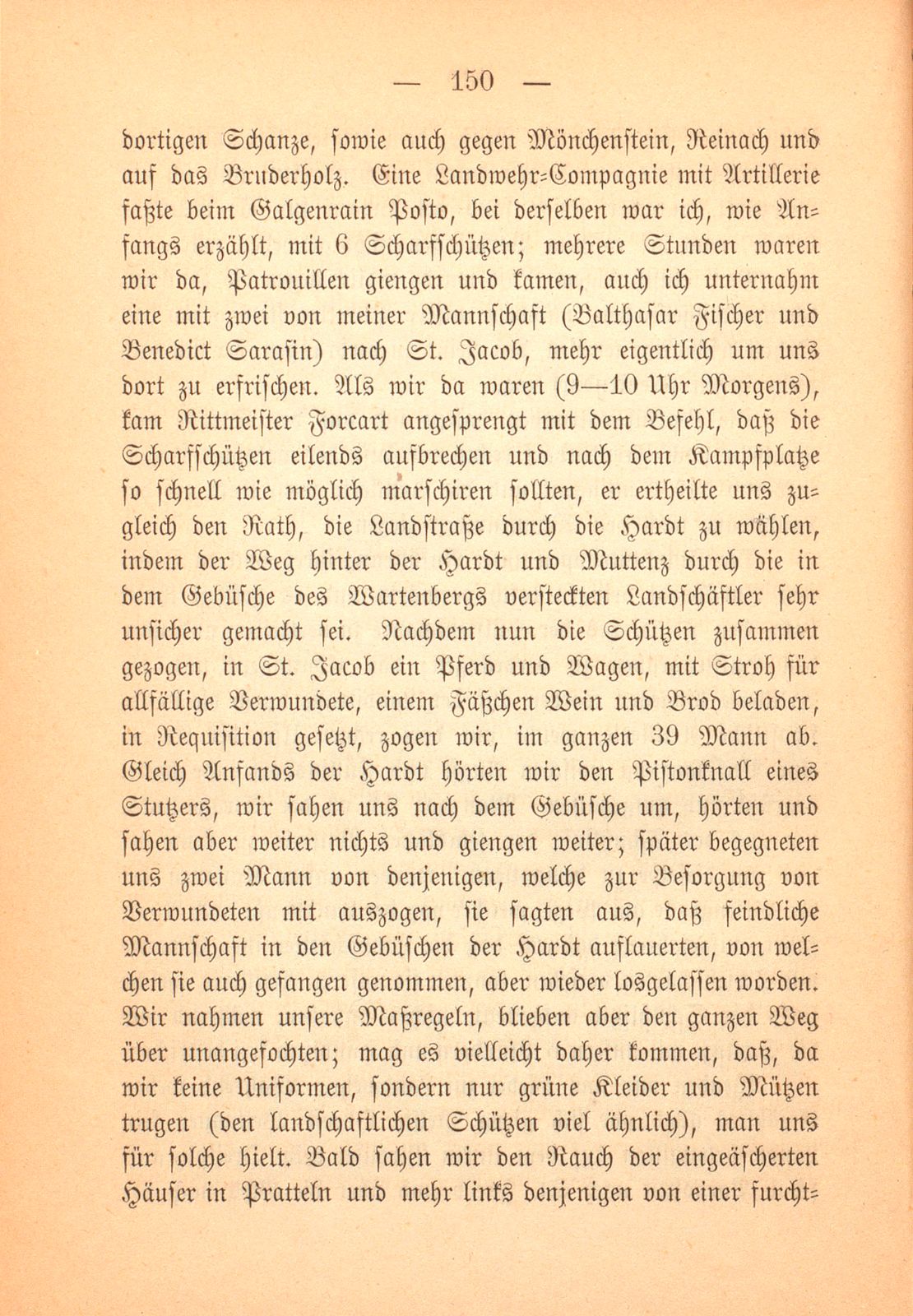 Der 3. August 1833 (Aufzeichnungen eines Augenzeugen [Rudolf Hauser-Oser]) – Seite 6