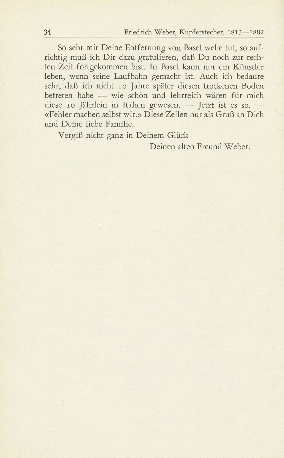 Friedrich Weber, Kupferstecher, 1813-1882. Sein Lebensgang – von ihm selbst erzählt – Seite 28