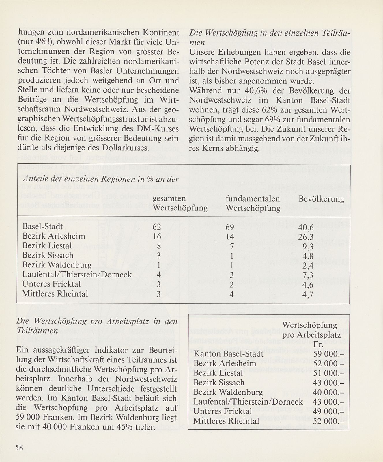 Die Regio-Wirtschaftsstudie Nordwestschweiz – Seite 8