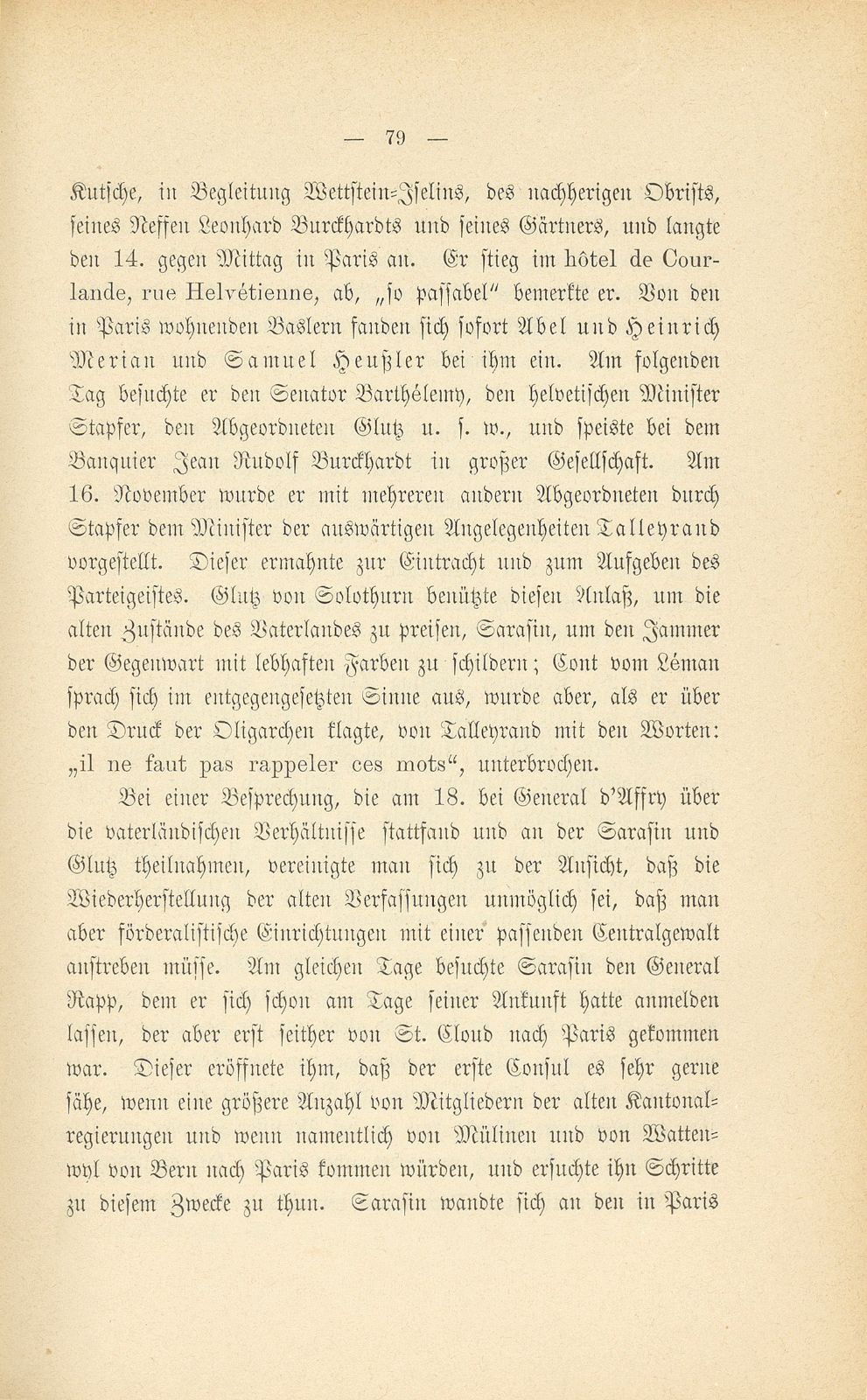 Bürgermeister Hans Bernhard Sarasin (1731-1822) – Seite 12