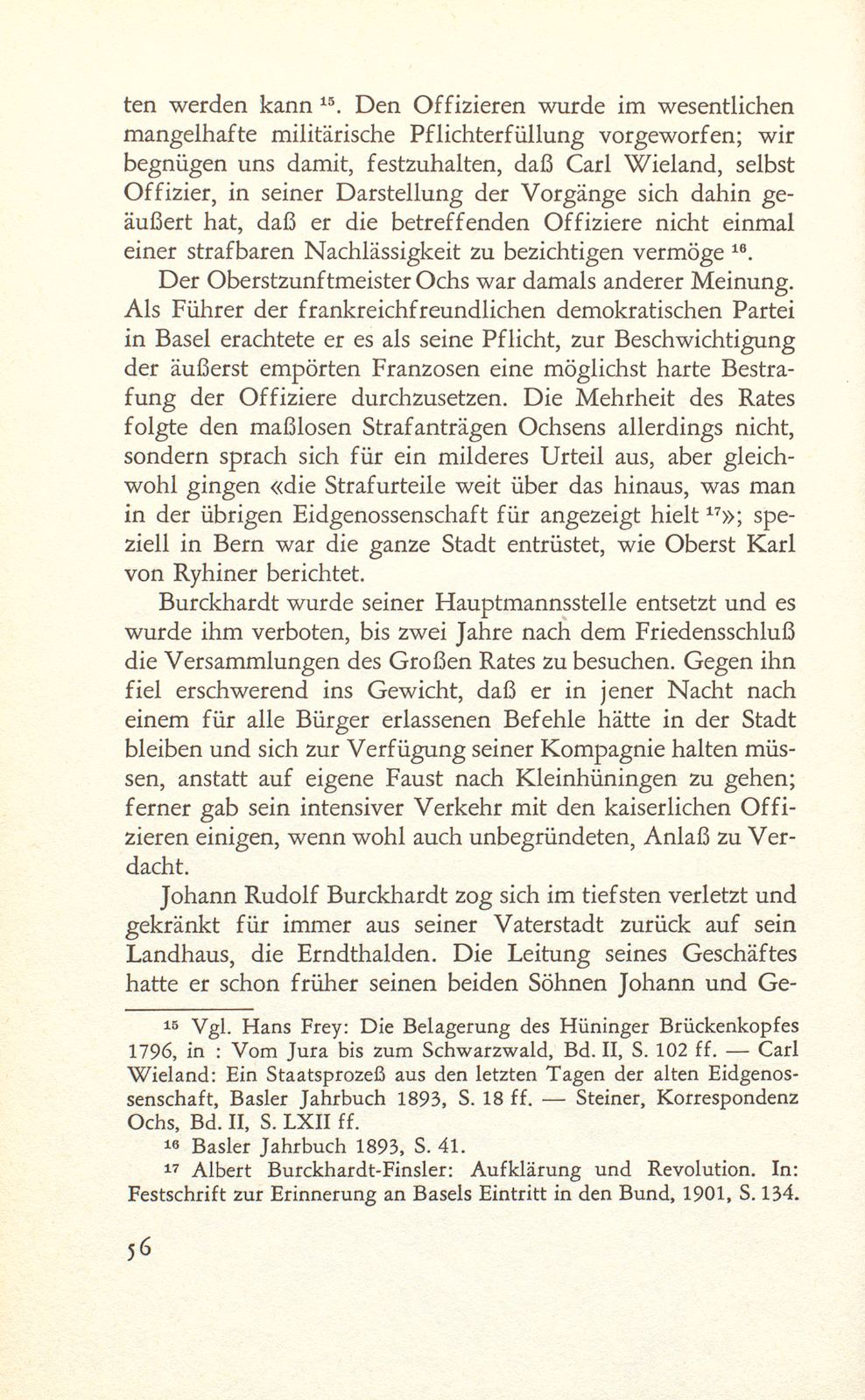 Oberst Johann Rudolf Burckhardt (1750-1813), der Erbauer des Kirschgartens – Seite 19