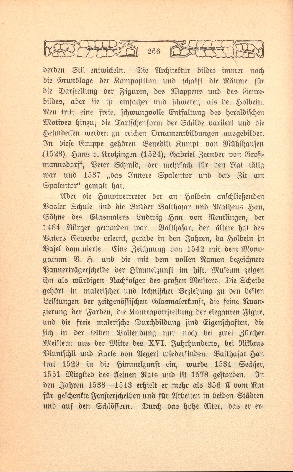 Die Entwicklung der Basler Malerei im XVI. Jahrhundert – Seite 7