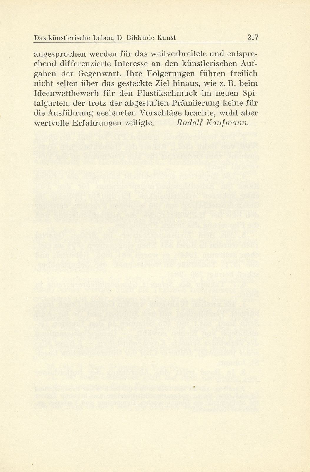 Das künstlerische Leben in Basel vom 1. Oktober 1945 bis 30. September 1946 – Seite 5