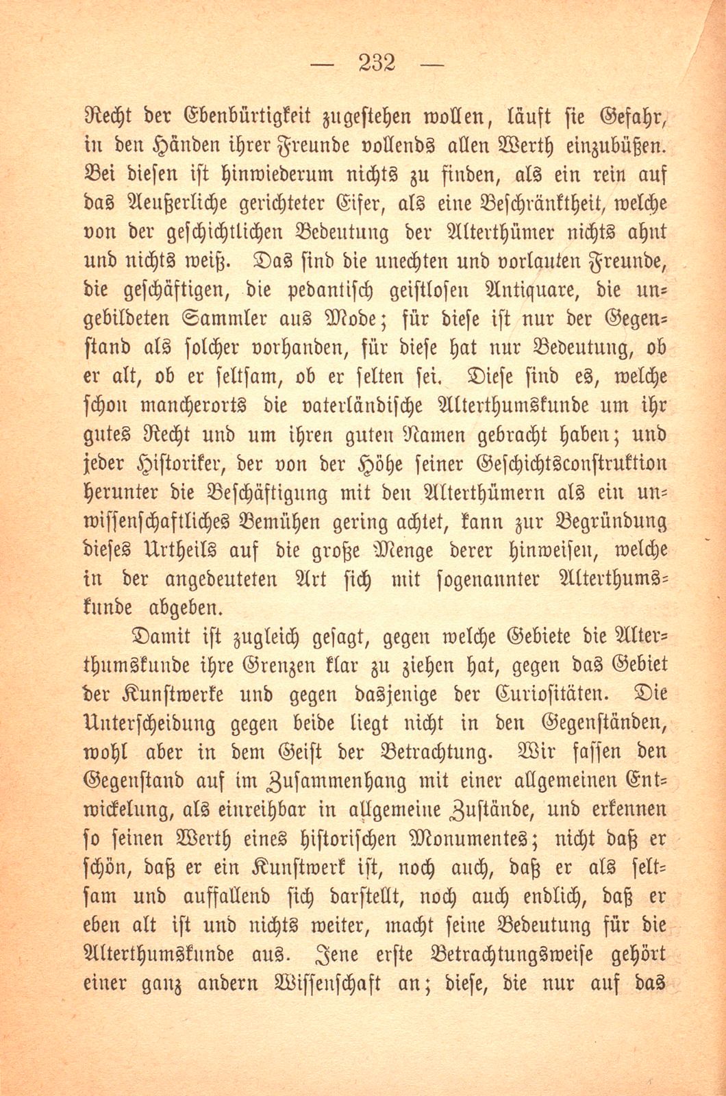 Die Erhaltung vaterländischer Alterthümer in Basel – Seite 8