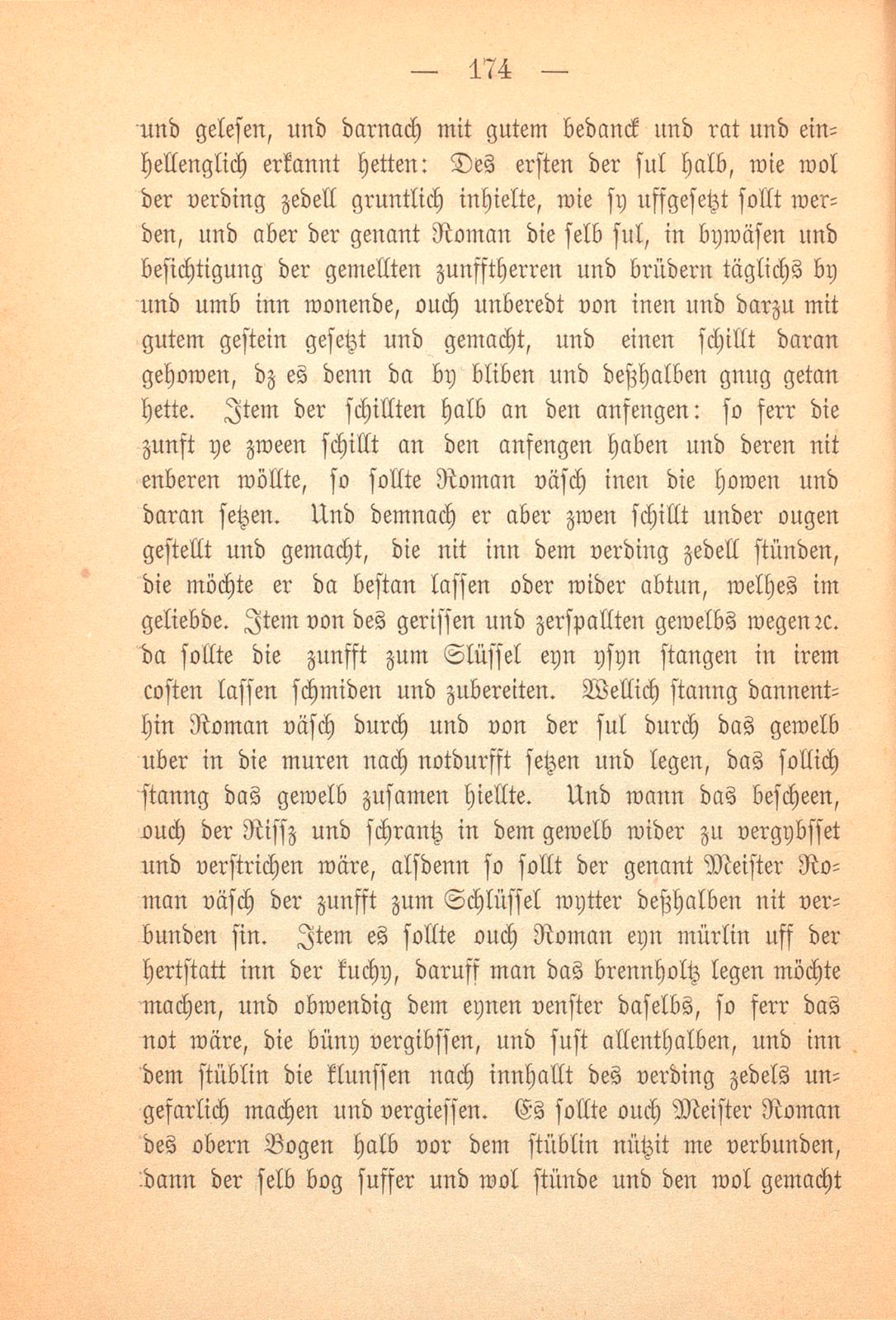 Der Neubau des Zunfthauses zum Schlüssel durch Roman Fäsch 1485-1488 – Seite 5