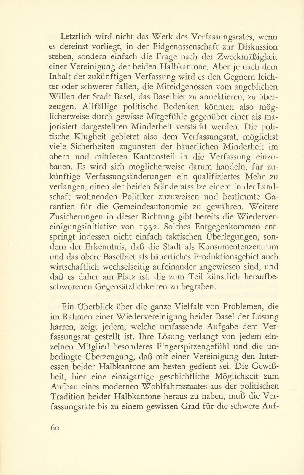 Die Wiedervereinigungsfrage vor dem Basler Verfassungsrat – Seite 27