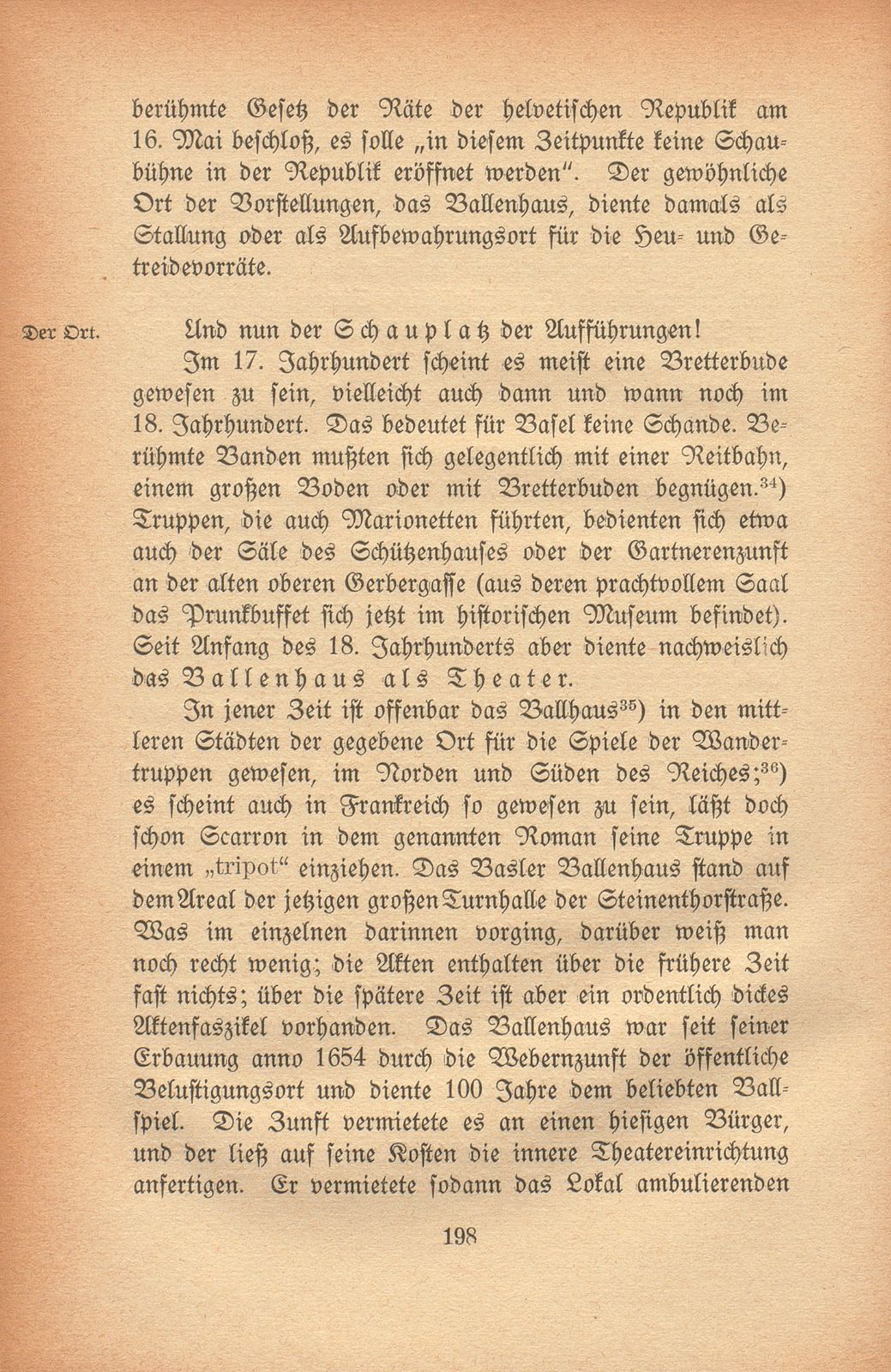 Basels Komödienwesen im 18. Jahrhundert – Seite 22