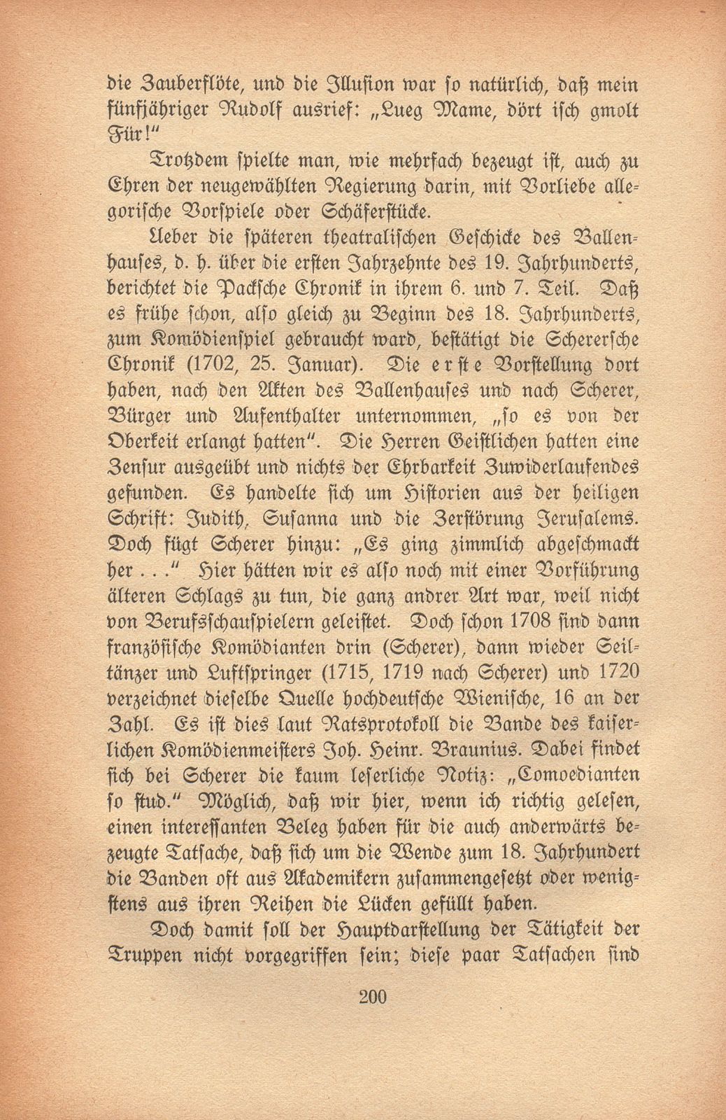 Basels Komödienwesen im 18. Jahrhundert – Seite 24