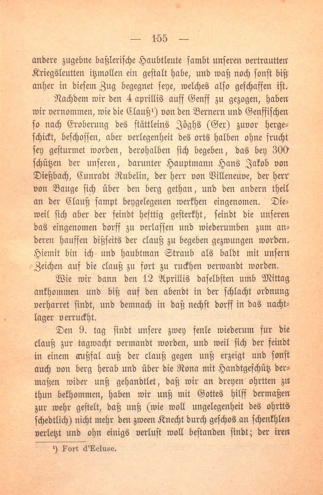 Schicksal einiger Basler Fähnlein in französischem Sold. (1589-1593.) – Seite 6