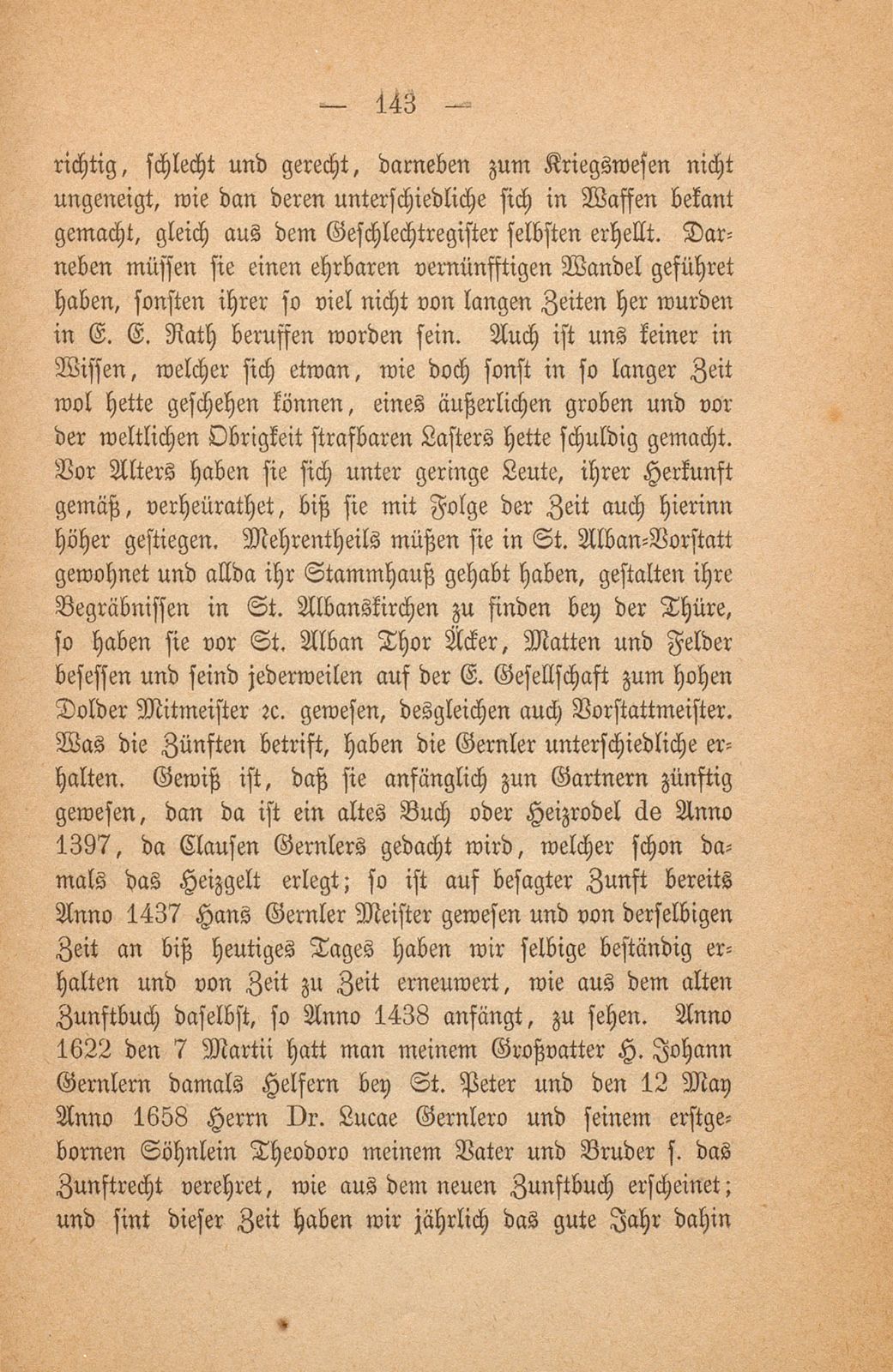 Aus einem baslerischen Stammbuch, XVII. Jahrhundert – Seite 7