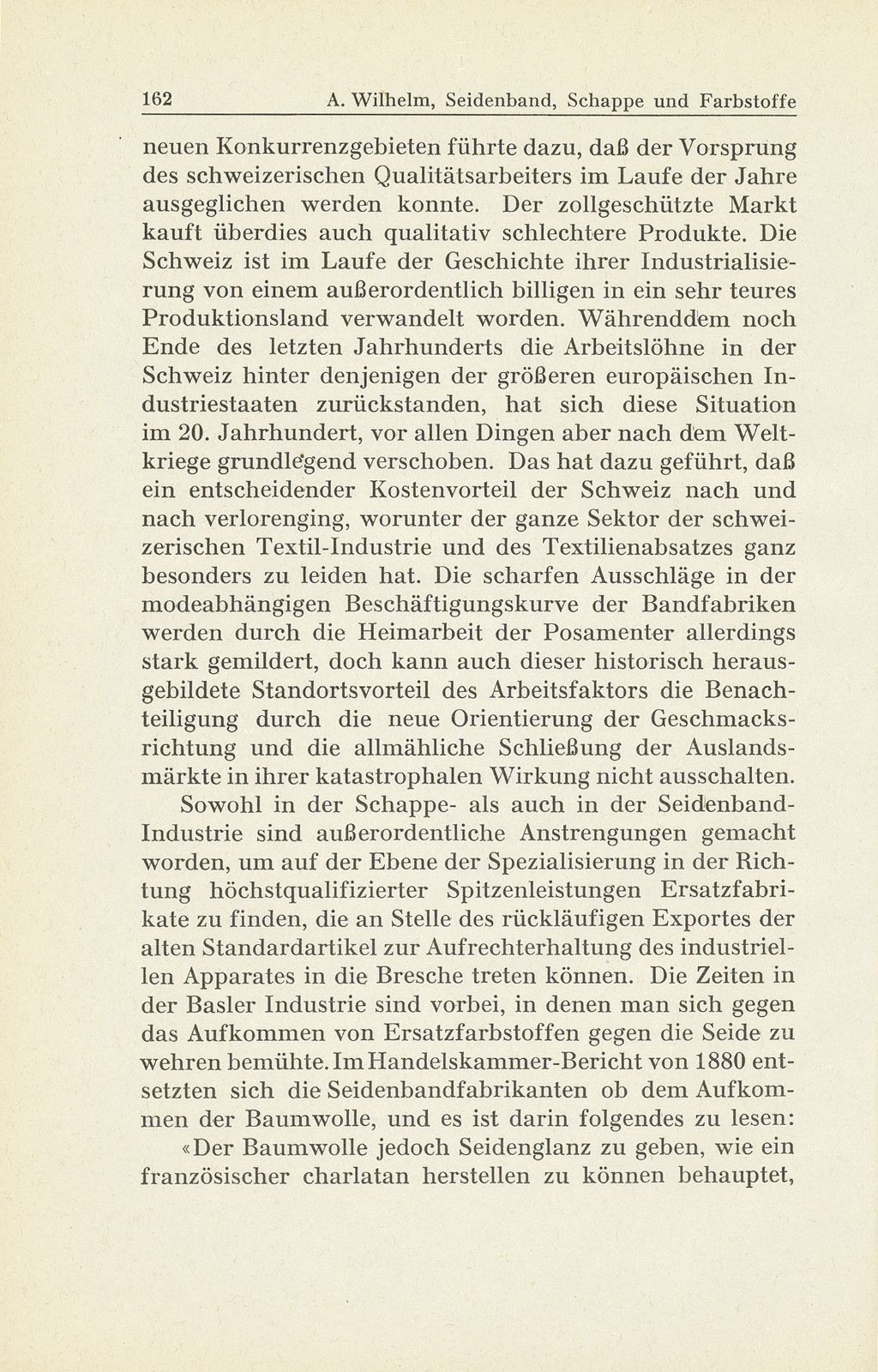 Seidenband, Schappe und Farbstoffe im Basler Wirtschaftsleben der letzten fünfzig Jahre – Seite 21