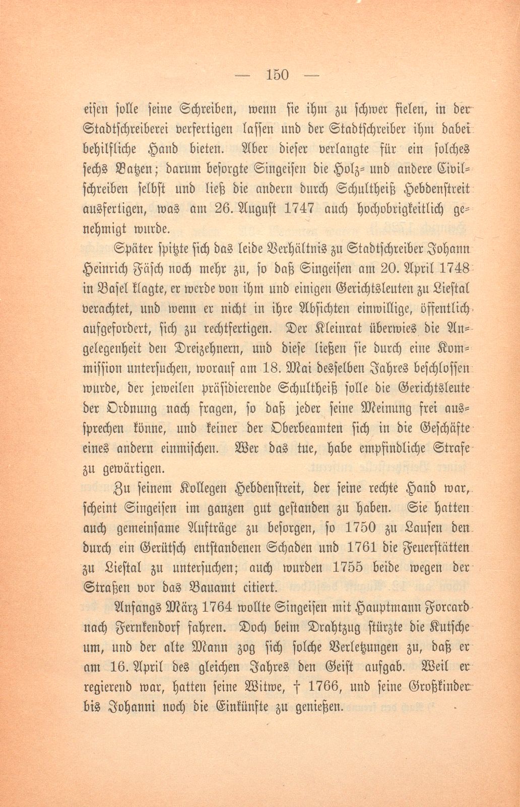 Stadt und Landschaft Basel in der zweiten Hälfte des 18. Jahrhunderts – Seite 27