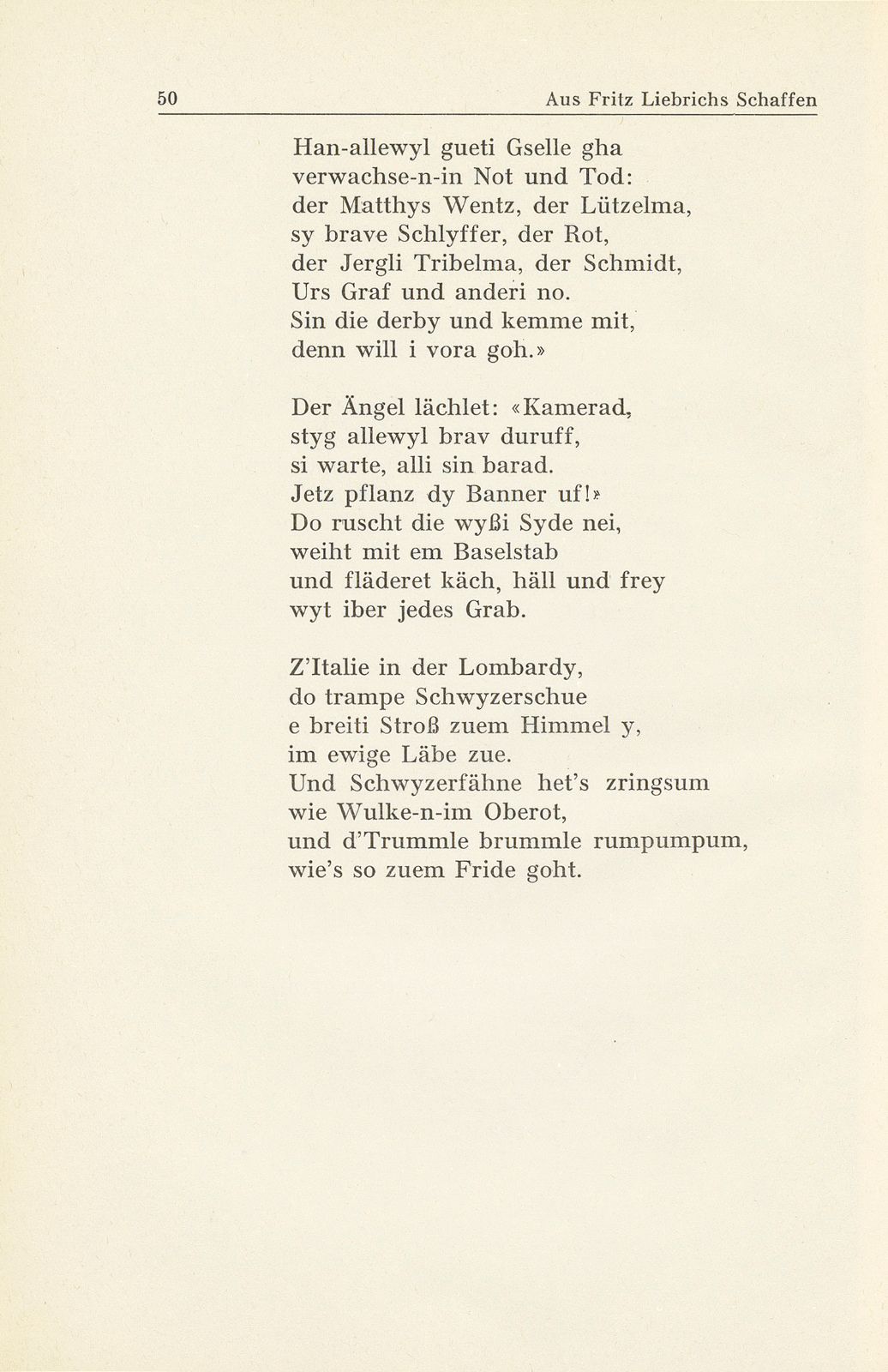 Aus Fritz Liebrichs Schaffen 1879-1937 [Gedichte] – Seite 6