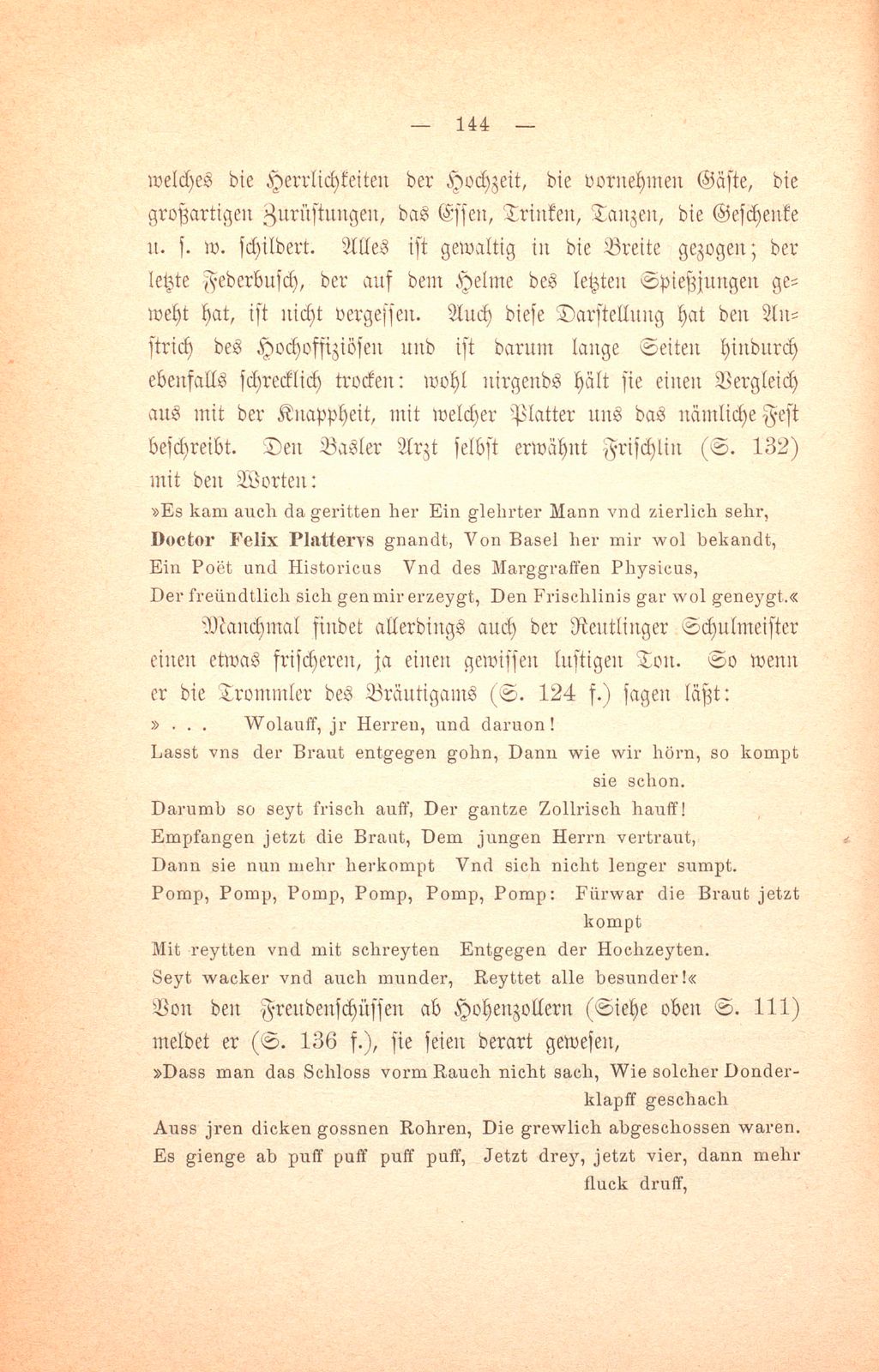 Felix Platters Schilderung der Reise des Markgrafen Georg Friedrich zu Baden und Hochberg – Seite 41