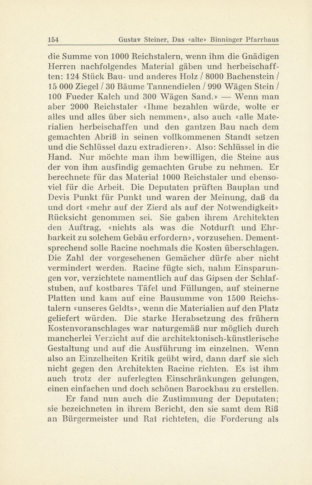 Das ‹alte› Binninger Pfarrhaus 1708-1938 – Seite 15