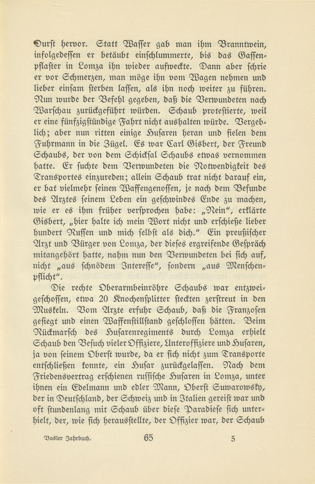 Benedikt Schaub, ein Liestaler Veteran aus den napoleonischen Kriegen – Seite 31