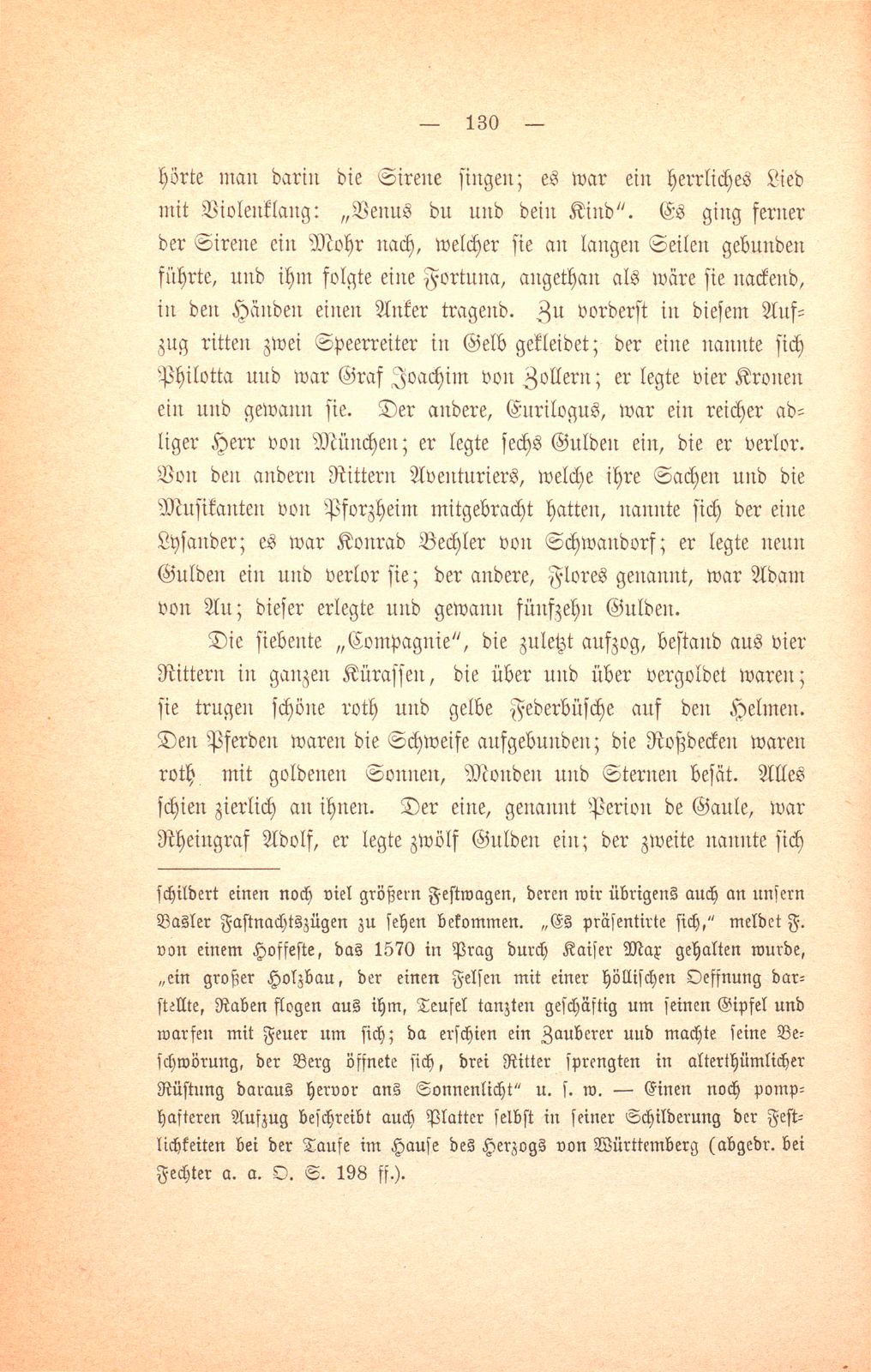 Felix Platters Schilderung der Reise des Markgrafen Georg Friedrich zu Baden und Hochberg – Seite 27