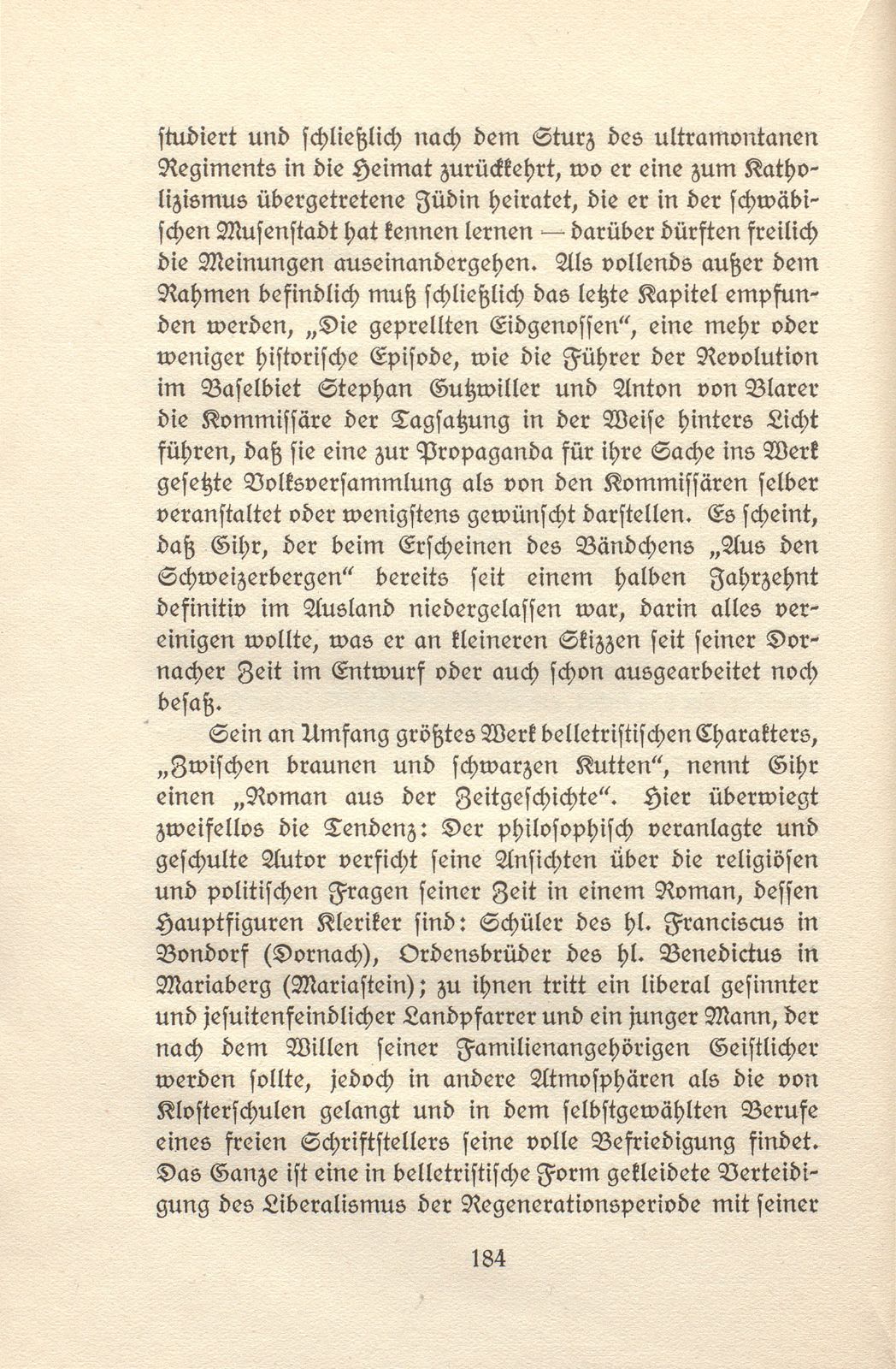 Franz von Sonnenfeld, ein Schriftsteller aus dem Vorblauengebiet [Johannes Gihr] – Seite 9