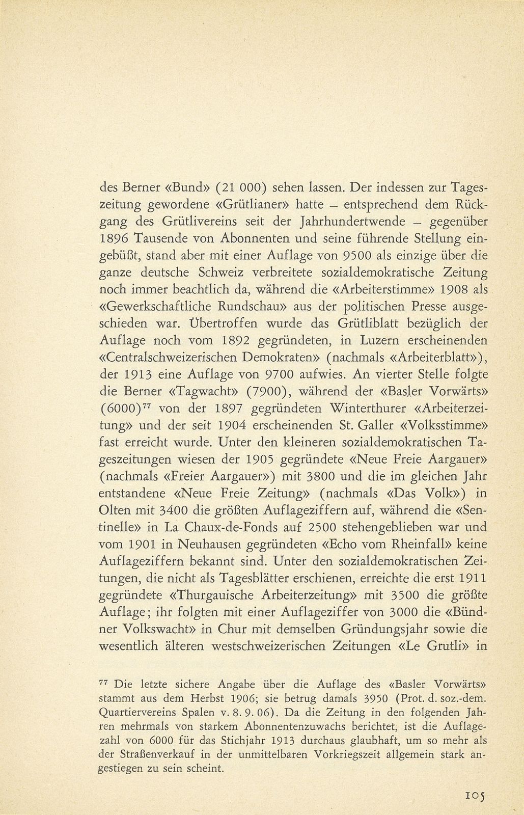 Die sozialdemokratische Presse in Basel bis zum Ersten Weltkrieg – Seite 37