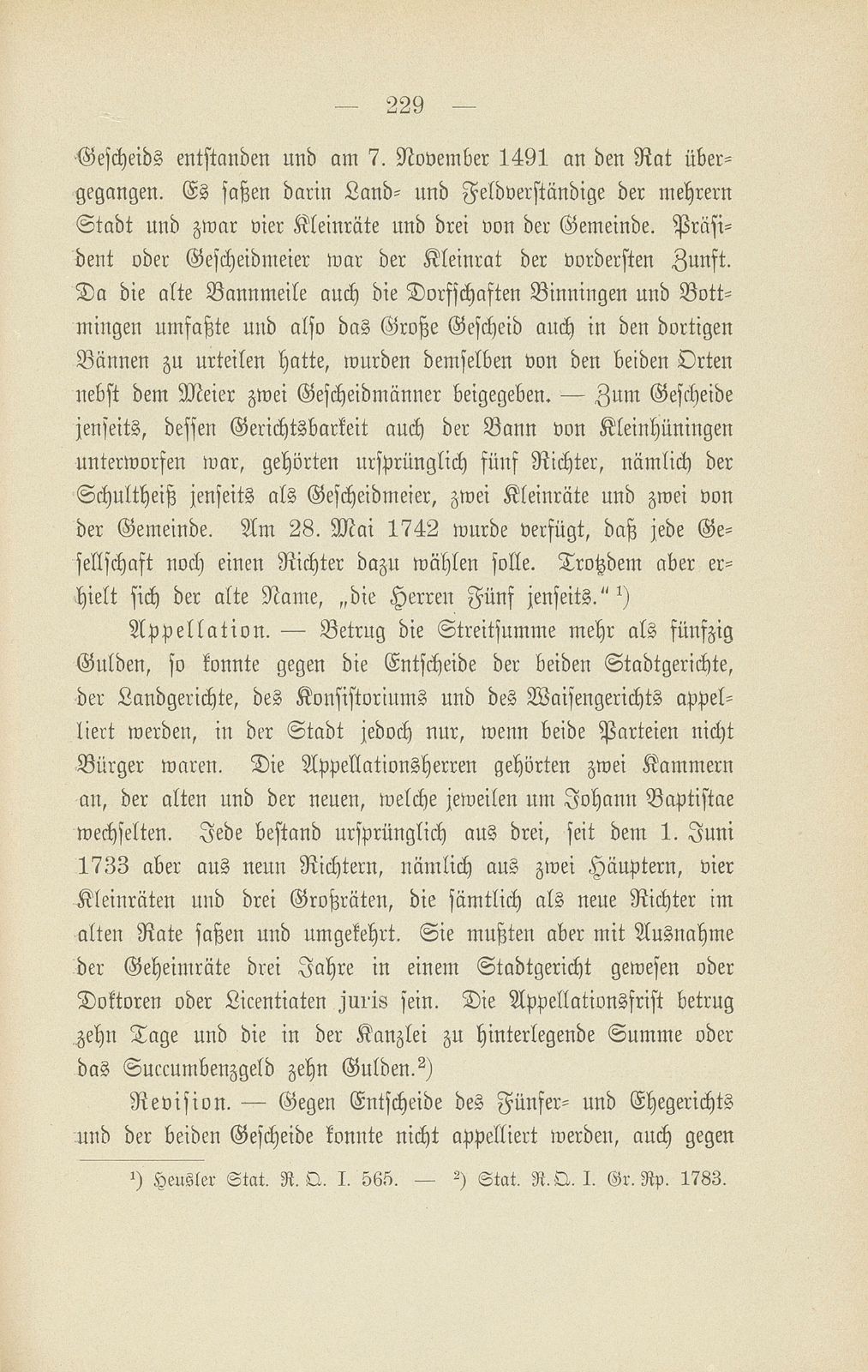 Stadt und Landschaft Basel in der zweiten Hälfte des 18. Jahrhunderts – Seite 59