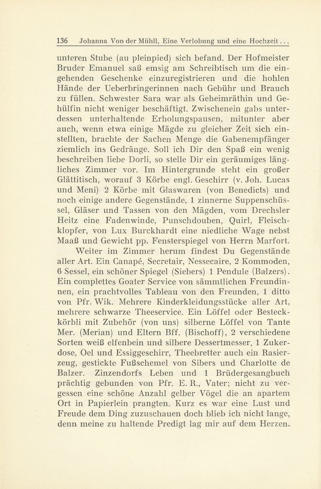 Eine Verlobung und eine Hochzeit aus dem Jahre 1831 – Seite 8