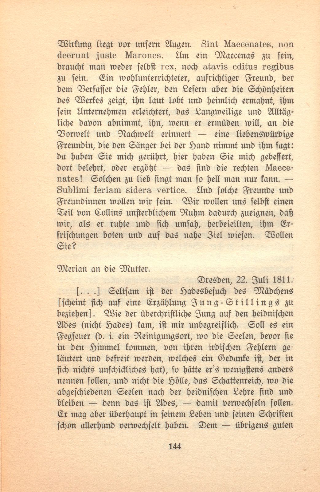 Aus den Papieren des russischen Staatsrates Andreas Merian – Seite 71