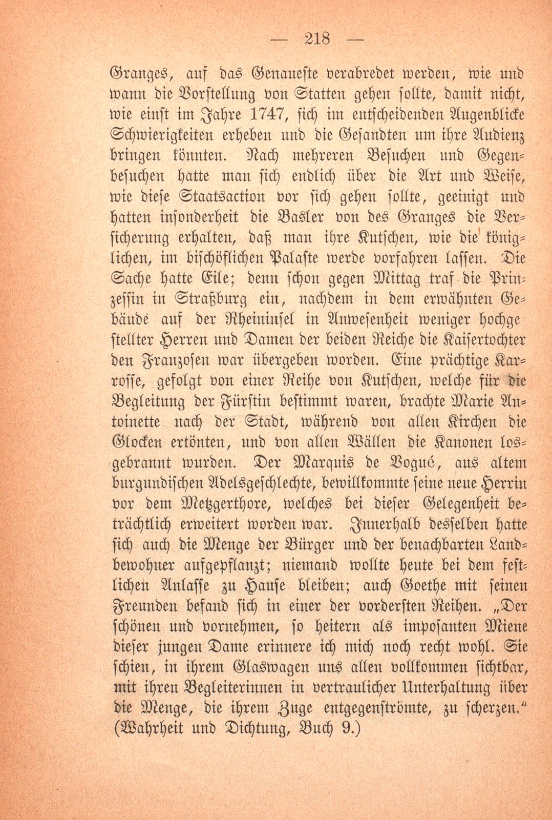 Eine Basler Gesandtschaft des vorigen Jahrhunderts – Seite 8